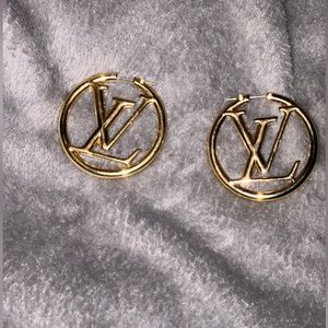 Authentic LV GM hoop earring’s